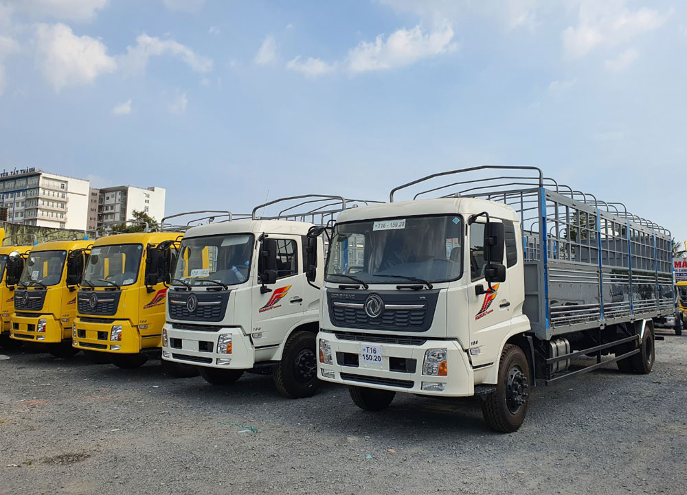 GIỚI THIỆU DONGFENG B180 8T THÙNG 9M5